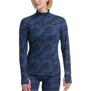 Paradox Women's Drirelease Merino Blend Long Sleeve Top Base Layer  Blue Medium